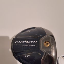 Callaway Paradym Triple Diamond 9 degree Driver Stiff