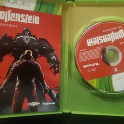 Wolfenstein the new order Xbox 360