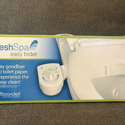 FreshSpa Easy Bidet Attachment by Brondell – New Open Box