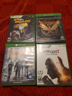Xbox series X video game lot