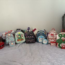 Disney Loungefly Christmas Bags 