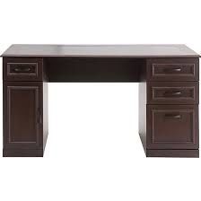 Staples Kendall Park Double Pedestal Desk Cherry