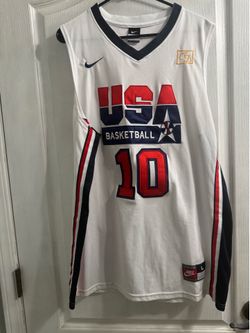 Clyde Drexler Team USA Jersey Size Large