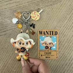 The Monsters x One Piece Series Handmade Keychain - Usopp