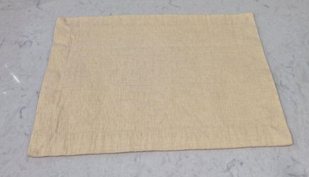 Tan Cloth Placemats,6 count