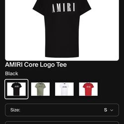 Amiri Core Logo Shirt