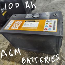 AGM batteries: inverter,music,boats
