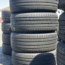 SET OF TIRE 265 50 19 PIRELLI 85% LIFE