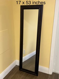 Slim full length mirror $40 OBO