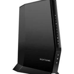 NETGEAR Nighthawk Modem Router Combo
(CAX30) DOCSIS 3.1 Cable Modem and WiFi 6
Router