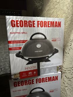 New In Box George Foreman Grill Electric