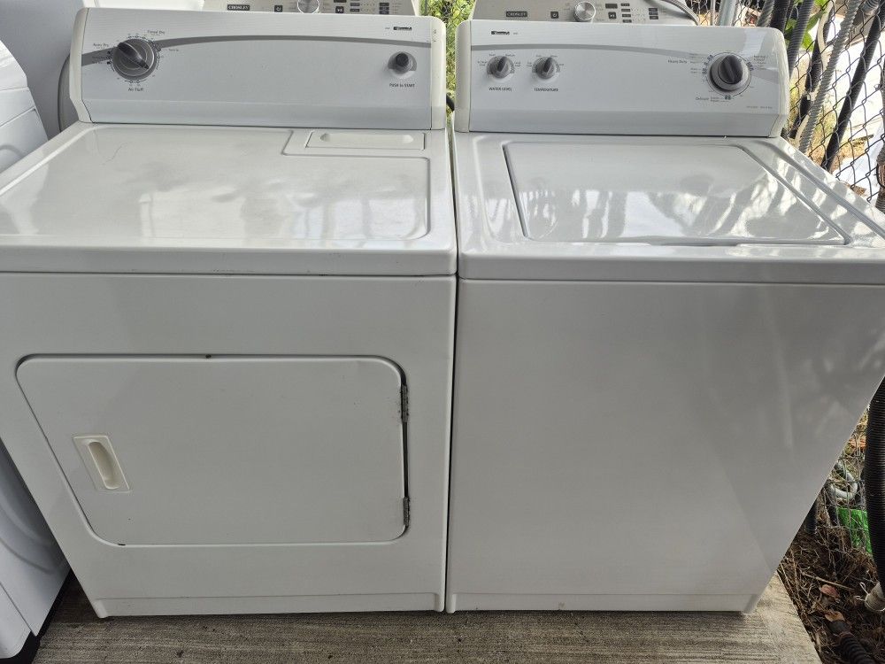 Washer And Dryer