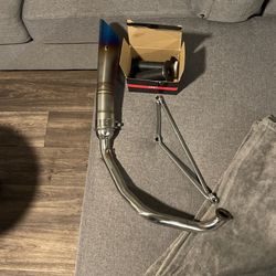 GY6 Grips And Exhaust