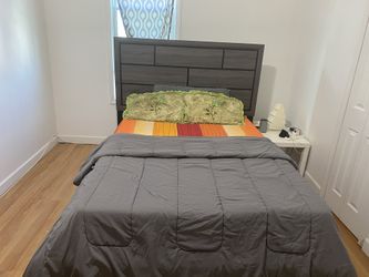 Bed Frame , box and IKEA Matress