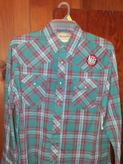 Wrangler large western shirt