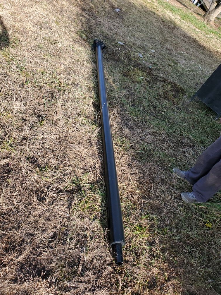 12 ft aluminum light pole $100