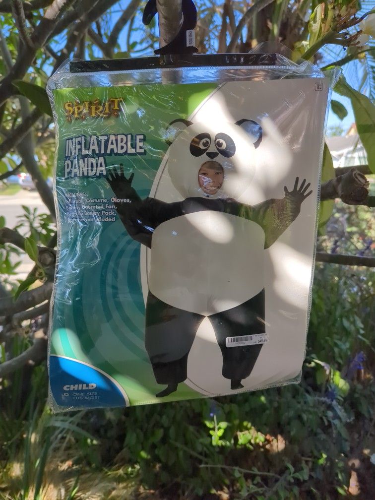 Inflatable Panda - Child Costume
