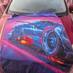 Car Garage Flag 