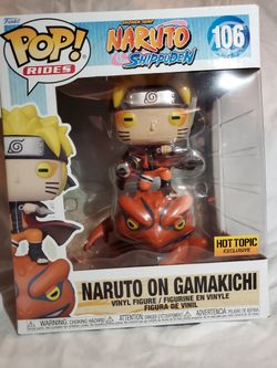Pop Naruto On Gamakichi 