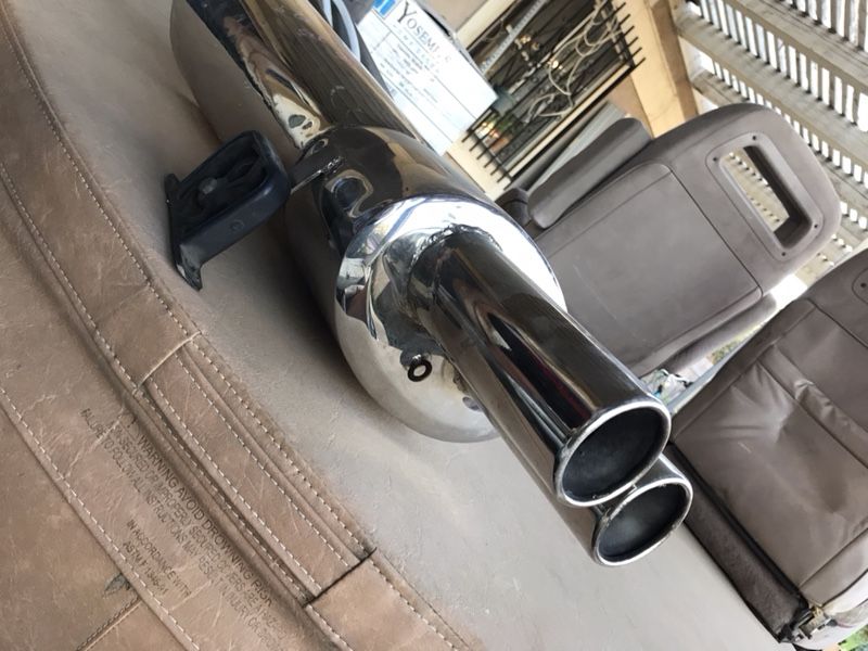 BMW e36 AC Schnitzer Exhaust System Chrome