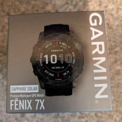 Garmin Fenix 7X Sapphire Solar GPS 51 mm