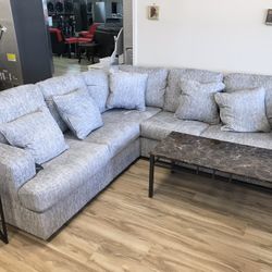 Grey Sectional 