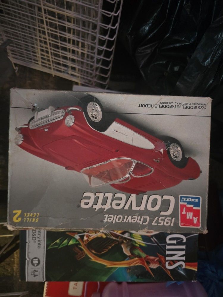 1950''s Chevy Corvette Plastic model
