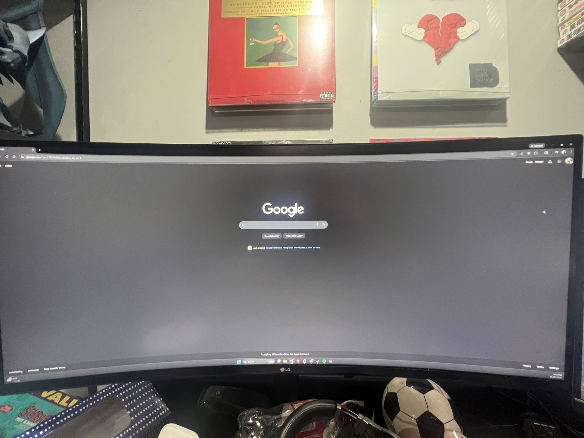 LG 34WP65C-B UltraWide Computer Monitor 34-inch QHD (3440x1440) 160Hz, HDR10, AMD FreeSync Premium, Built-in Speaker, Borderless Design, Tilt/Height S