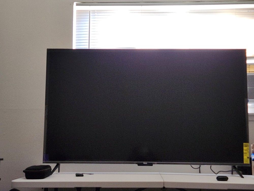 Roku 65 inch 4K. Model: 65R4A4.
Bought 04/18/2025