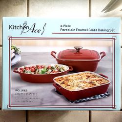 Porcelain Dish Baking Set 