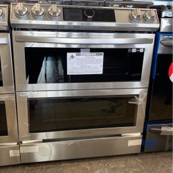 Double Oven Gas Stove