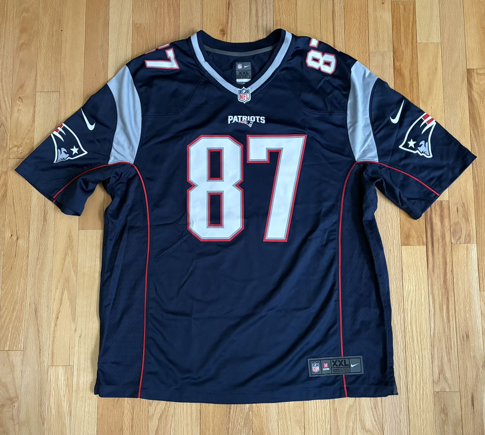 Rob Gronkowski #87 New England Patriots Nike Jersey Men’s Size XXL