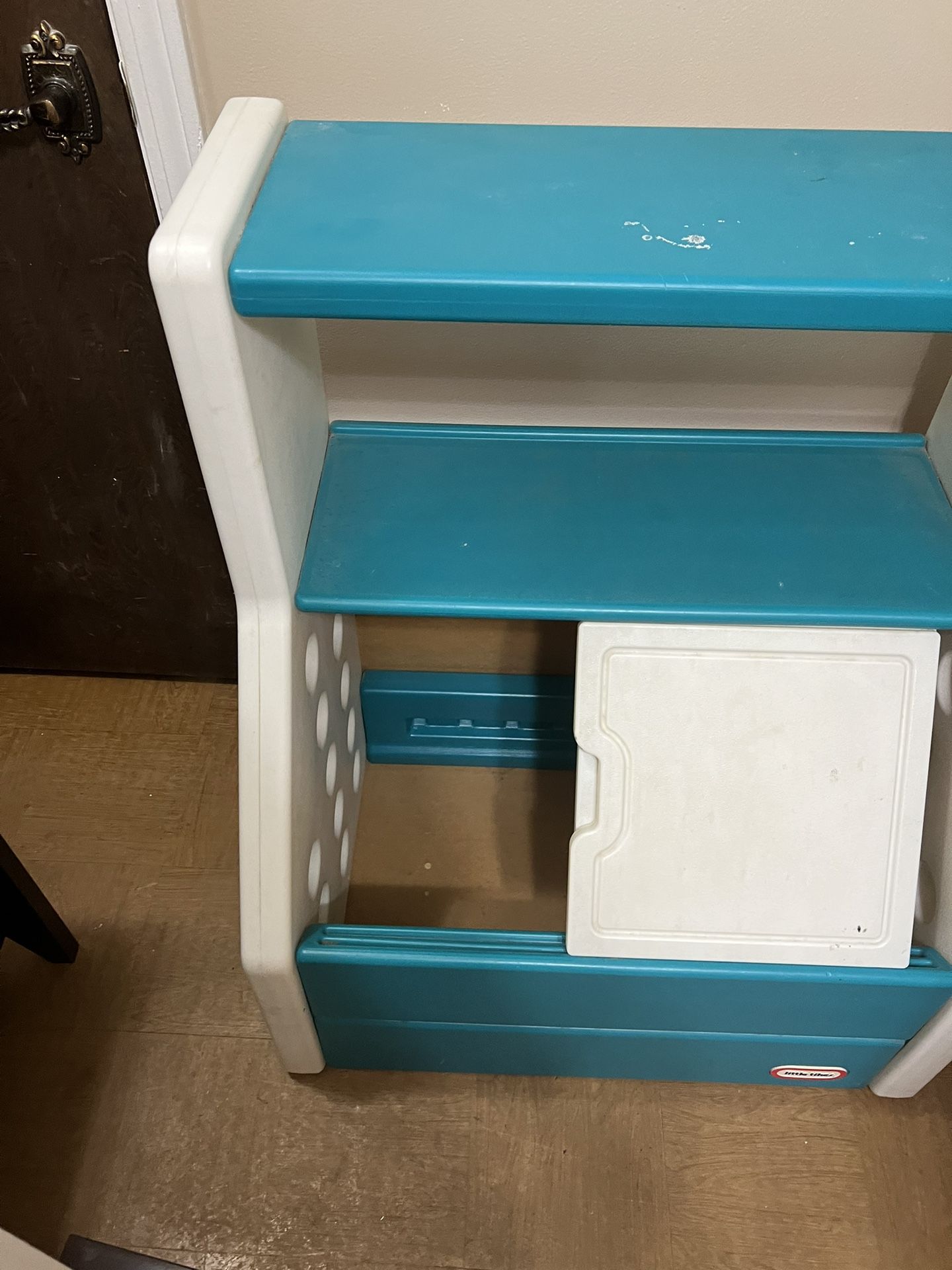 Toy Box With Shelves