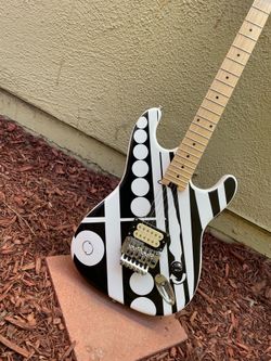 Evh guitar Eddie Van Halen crop circle