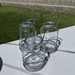 3 Glass Lantern’s 