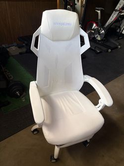 Gaming White Racing Chair