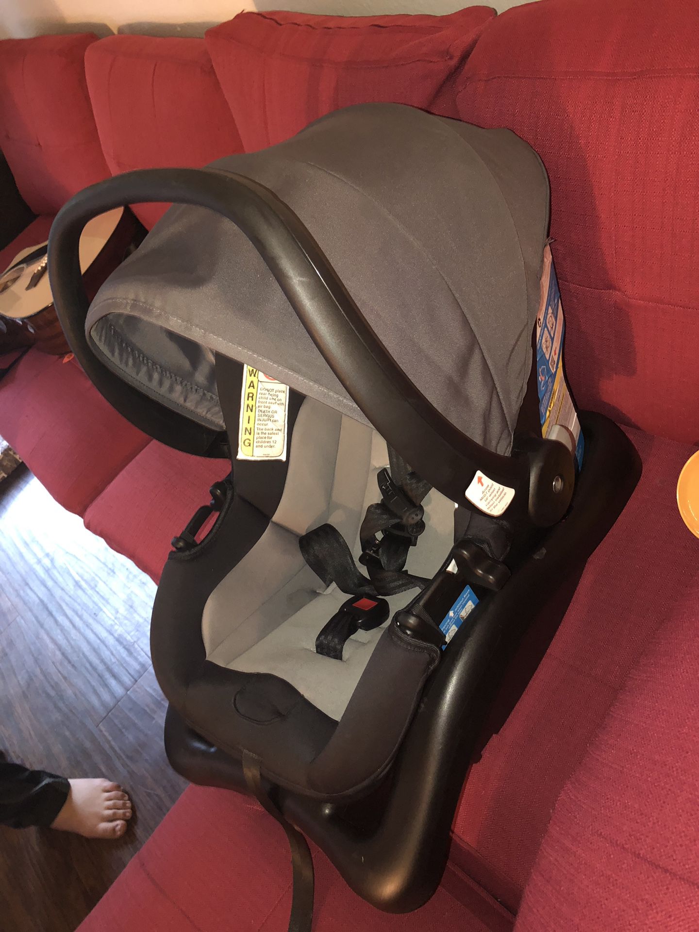 Car seat safety and stroller