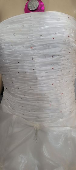 Da Vinci white dress