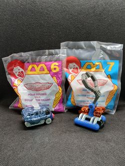 1996 Vintage Micro Machines McDonald's Happy Meal Toys
