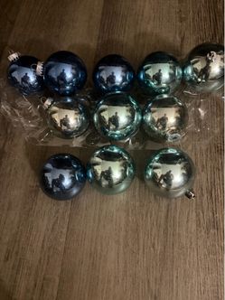 Blue Ornaments 11
