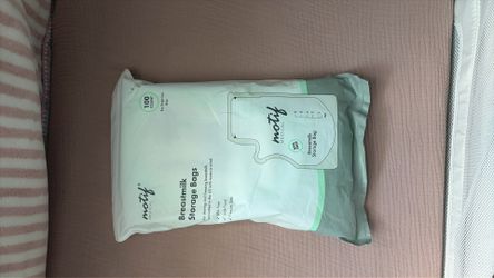 Breast milk storage bags