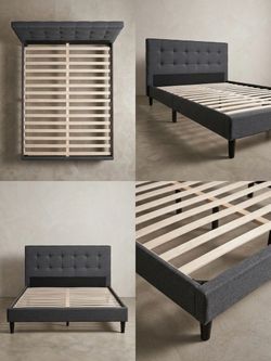 Bed frame new queen size