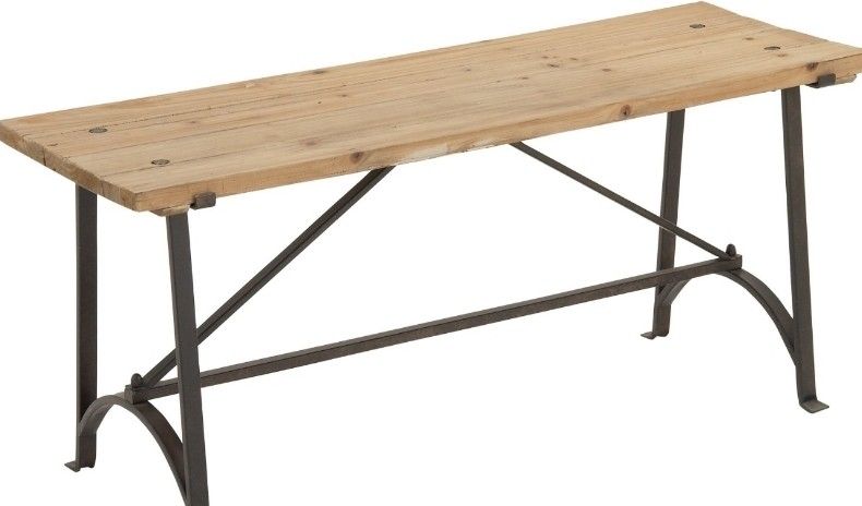 Wooded Bench New