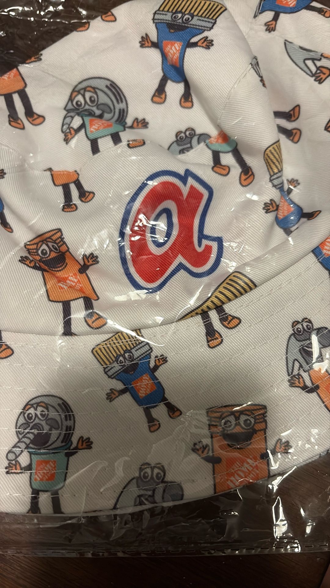 Atlanta Braves Home Depot Tools Bucket Hat