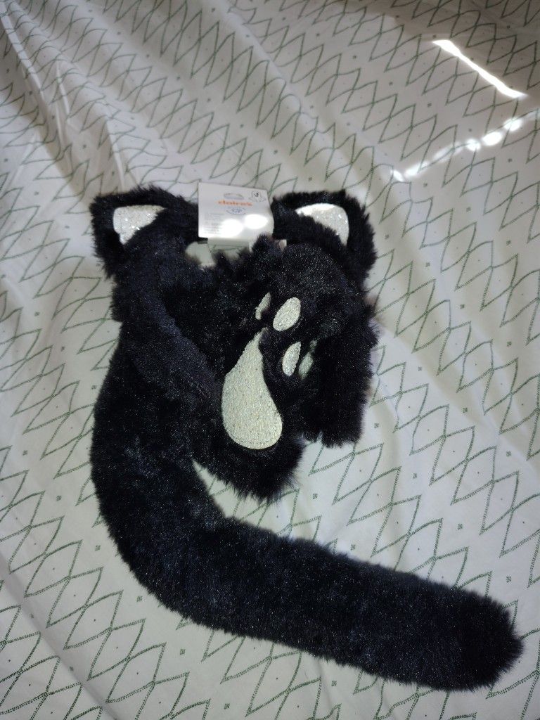Cat Ear, Gloves, Cat Tail 