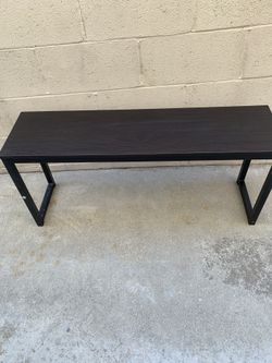 39x18 (2) Benches For Entry Hall Or To Use Outside for Sitting Metal Base. . $20 Each Or Both For $35