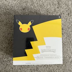 Celebrations Pokemon Center Elite Trainer Box ETB Sealed Exclusive