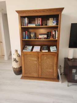 Bookcase solid wood