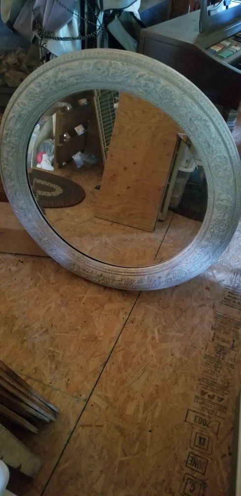 Framed Mirror, Oval