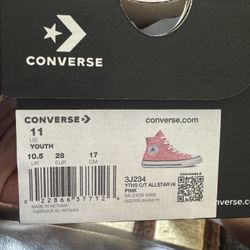 Youth Size 11 Converse